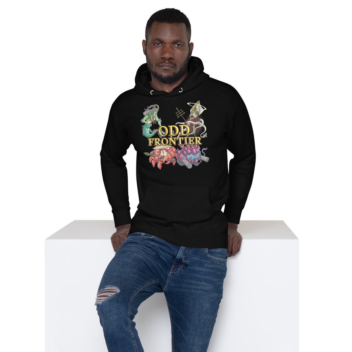 Odd Frontier Creature Logo Unisex Hoodie