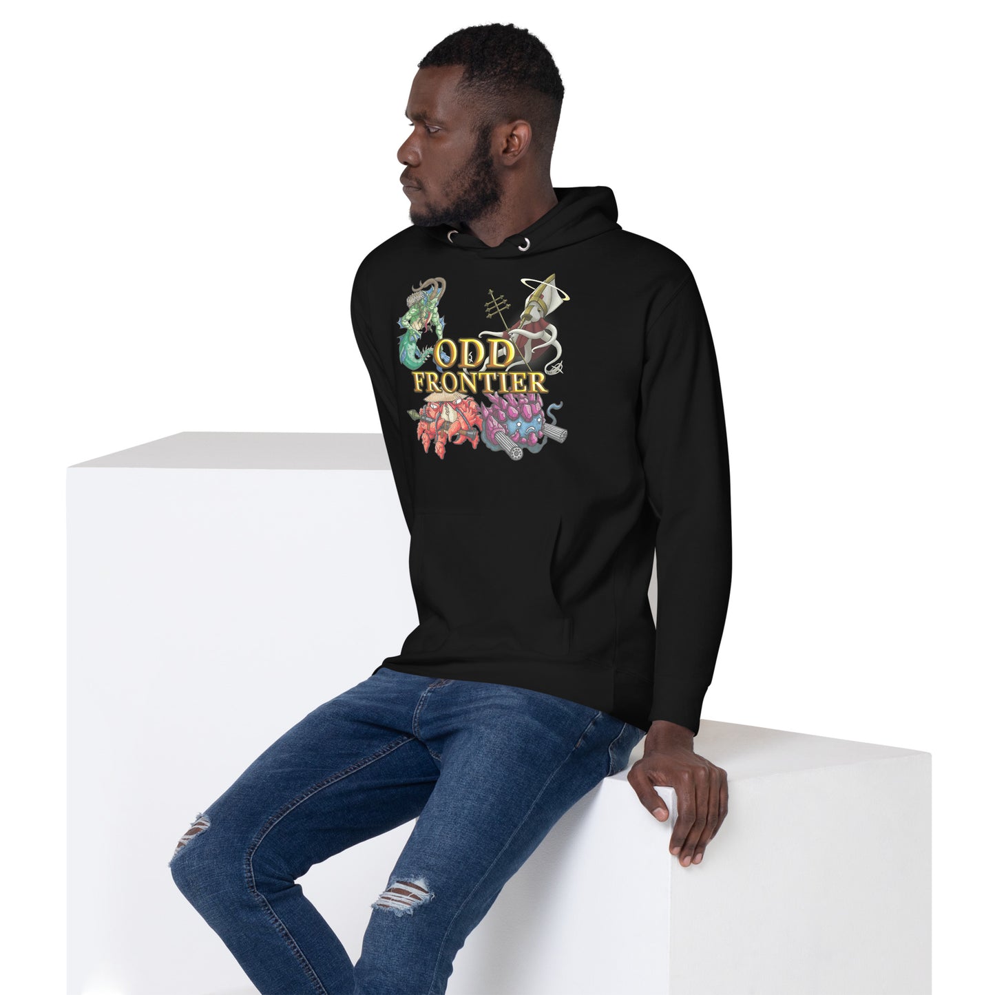 Odd Frontier Creature Logo Unisex Hoodie